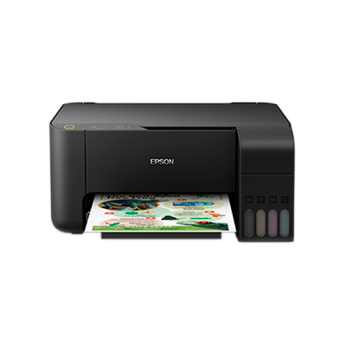 喷墨打印机 爱普生(epson) 墨仓式l3118 a4全新彩色多功能一体机   >
